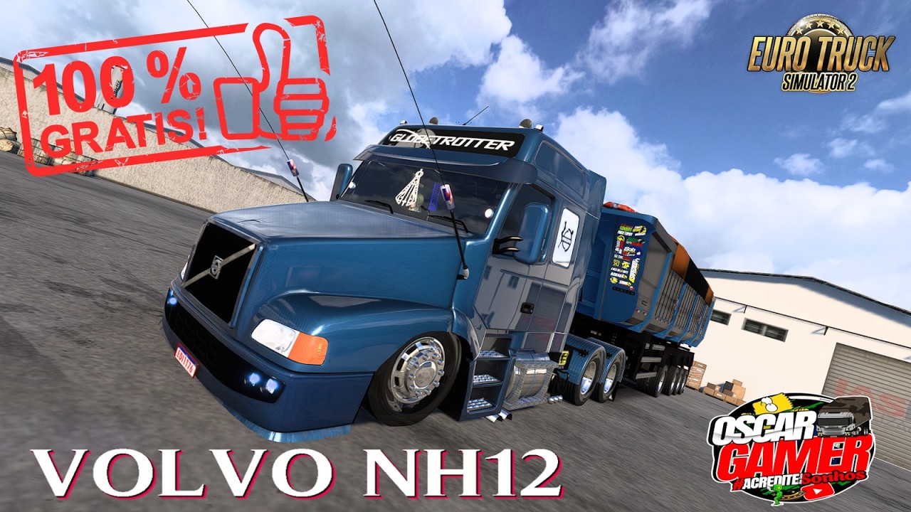 DOWNLOAD MOD GRATIS - ETS 2 1.58 - VOLVO NH12 - NO BASCULANTE - MAPA ELDORADO - LINCK NA DESCRIÇÃ