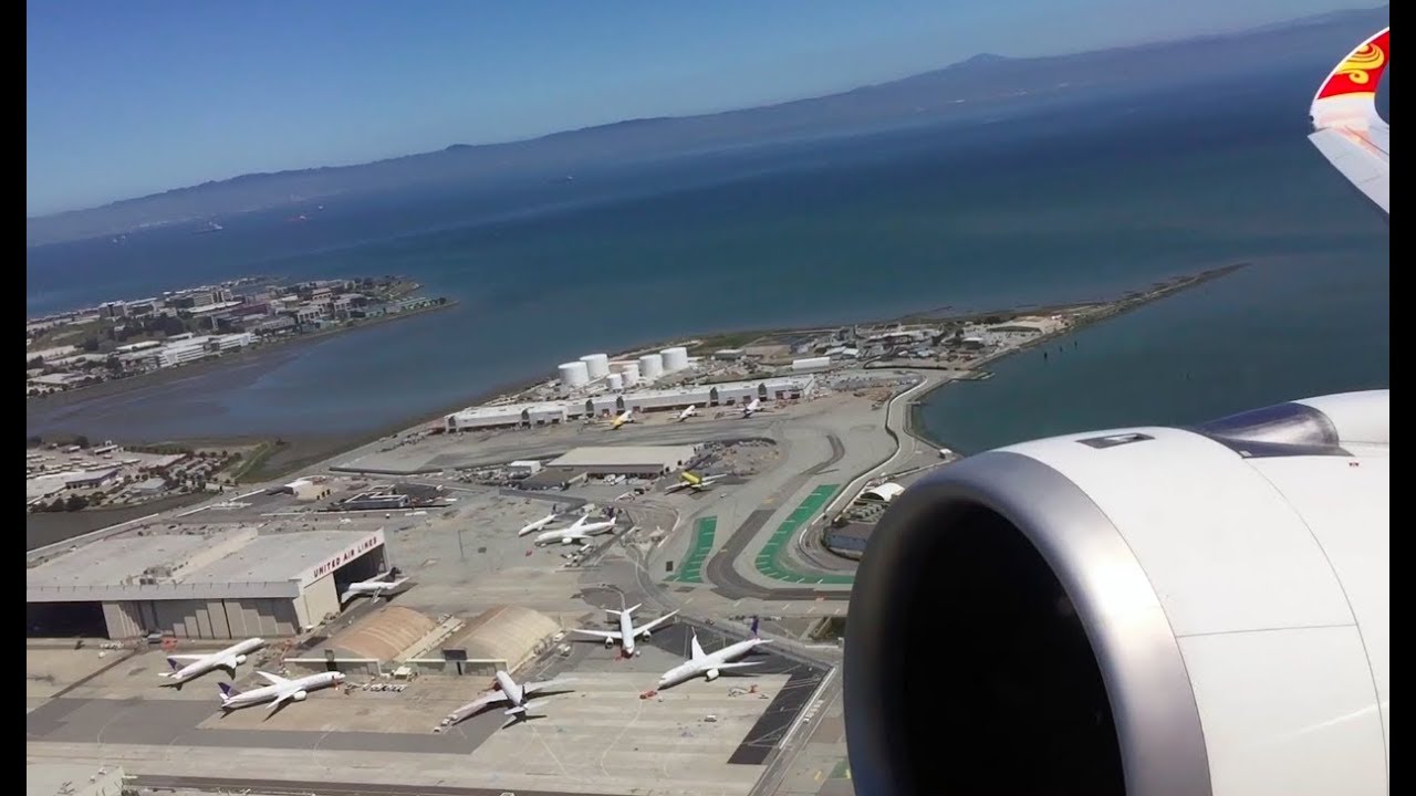 Hong Kong Airlines A350 Takeoff From SFO | AirlineReporter Video