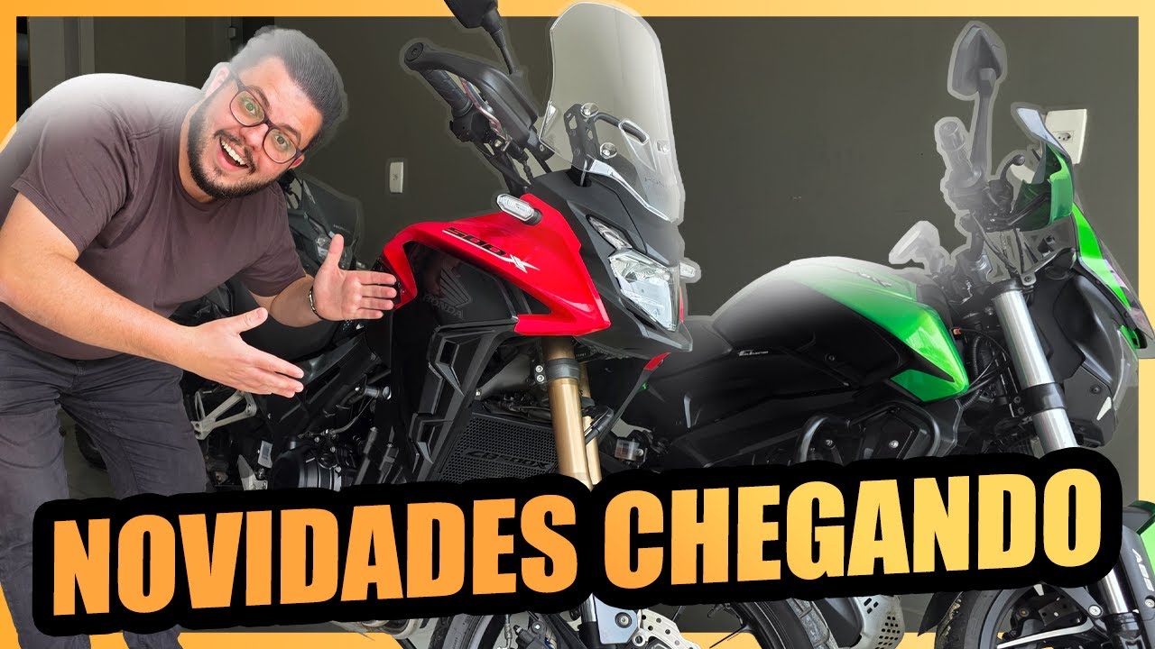 COMPRAMOS MAIS 3 HONDA CB500X E OUTRAS NOVIDADES