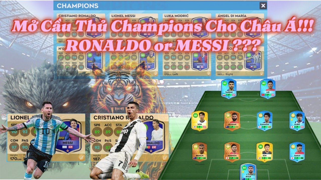 DLS25 | Phần 2: Mở Thẻ Champions Quá Nhiều Bất Ngờ - Hoàn Thiện Đội Hình Châu Á Đỉnh Cao