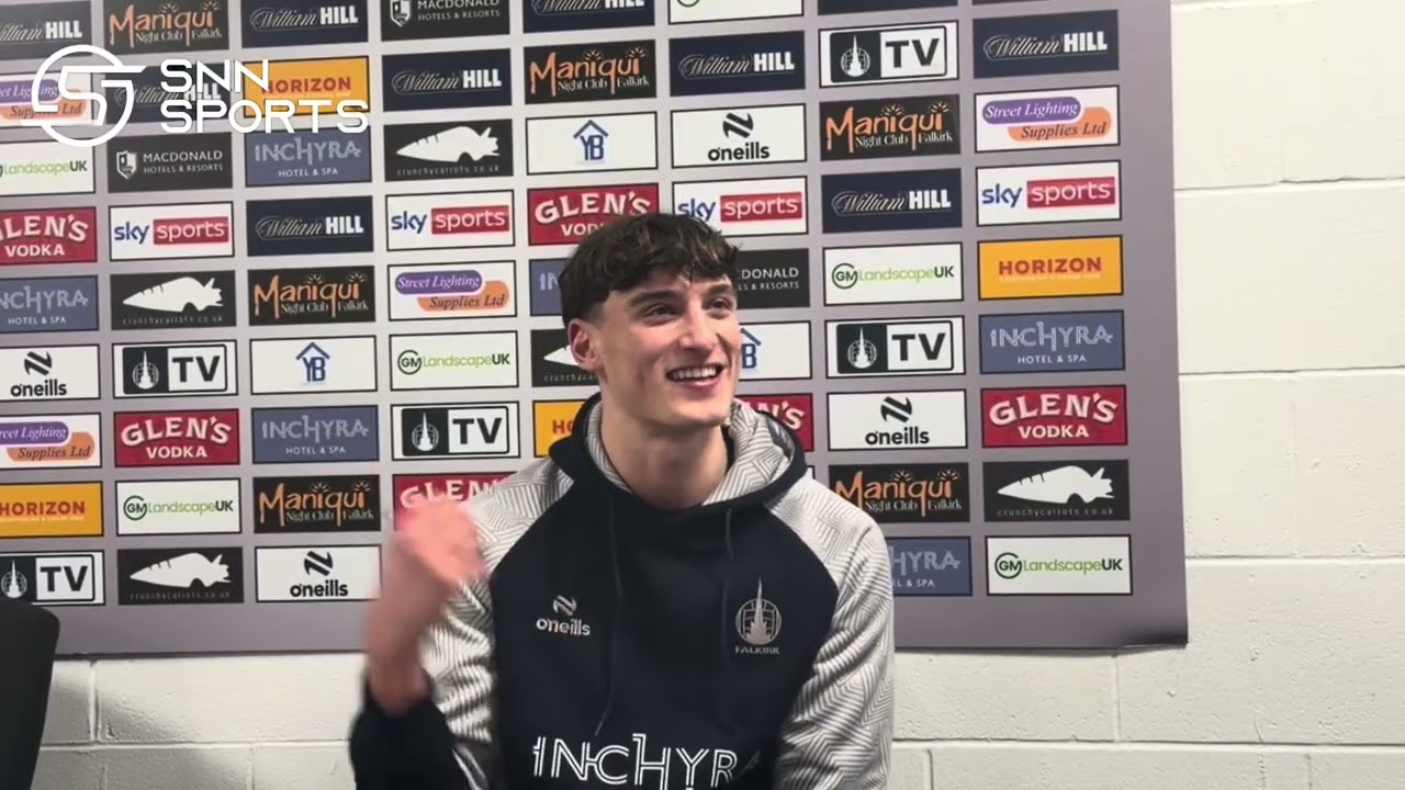 Barney Stewart Reacts | Falkirk 4-1 Hibernian