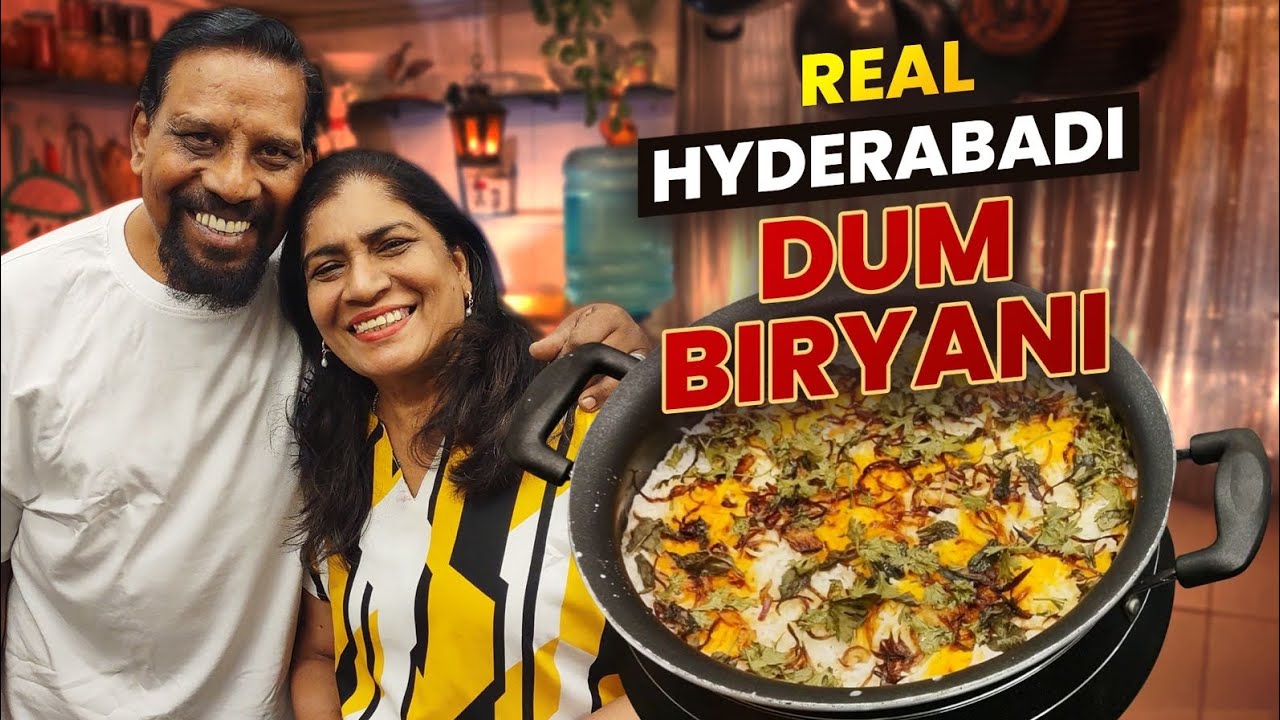 Authentic Hyderabadi Chicken Dum Biryani Recipe | Restaurant Style | Easy Step-by-Step.