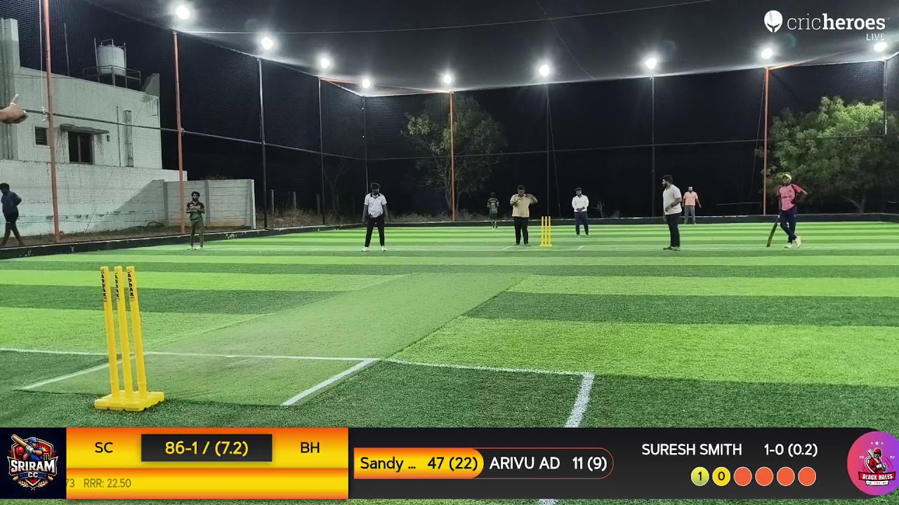 BLACK HALES vs SRIRAM CC live cricket match | Headlight Cricket - 300 ( Auction Tournament) live -