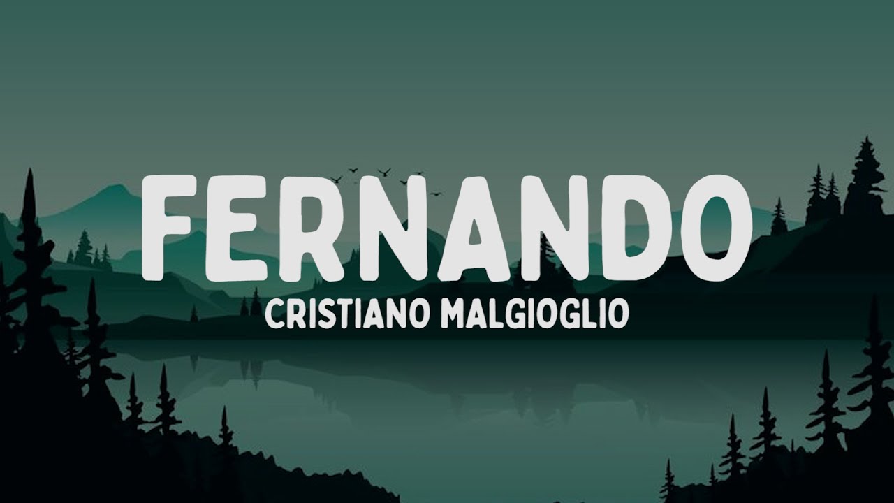 Cristiano Malgioglio - FERNANDO (Testo/Lyrics)