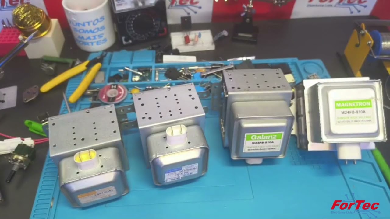 Magnetron de forno micro-ondas são todos iguais? Saiba a diferença real aqui!