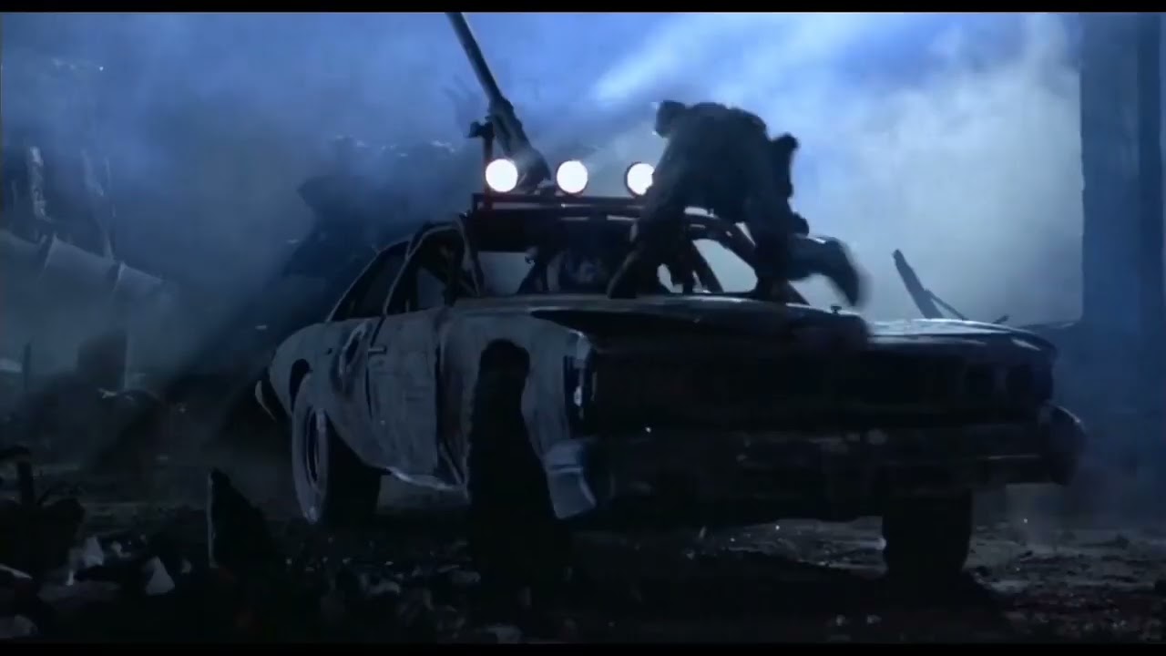 Terminator with Synthwave.