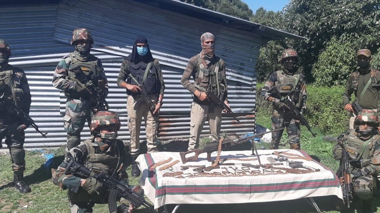 Rajouri: Militants Hideout Busted, Pika Gun Among Arms Recovered