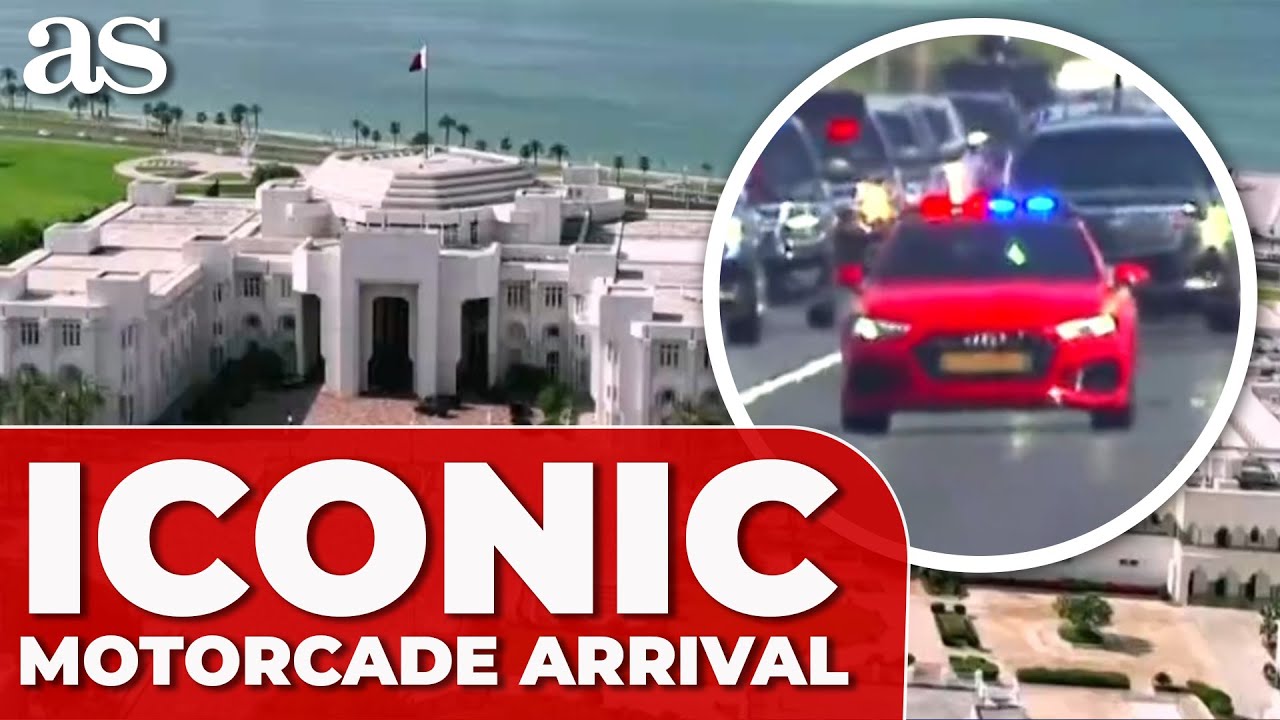 A WILD WELCOME for Trump in Doha: Qatar rolls out the ULTIMATE MOTORCADE