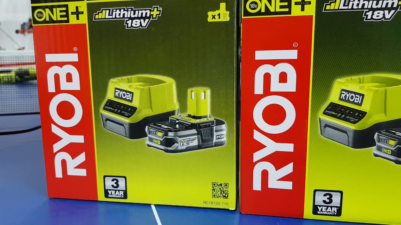 Обзор зарядных устройств Ryobi ONE+