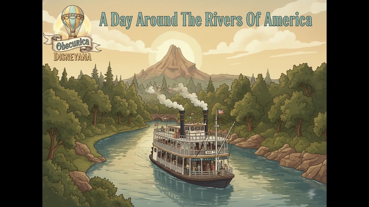 Disneyland - A Day Around The Rivers Of America