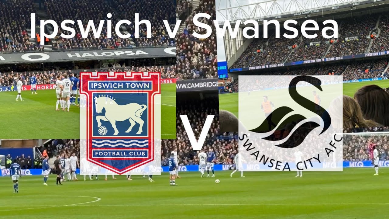 Ipswich v Swansea Matchday blog 