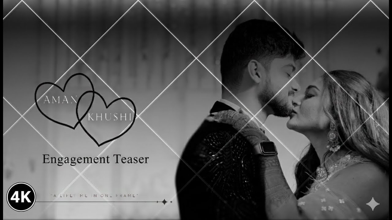Aman × Khushi | The Ring Ceremony Teaser | 4k Cinematic Video | Raj Gharana Jyoti Garden