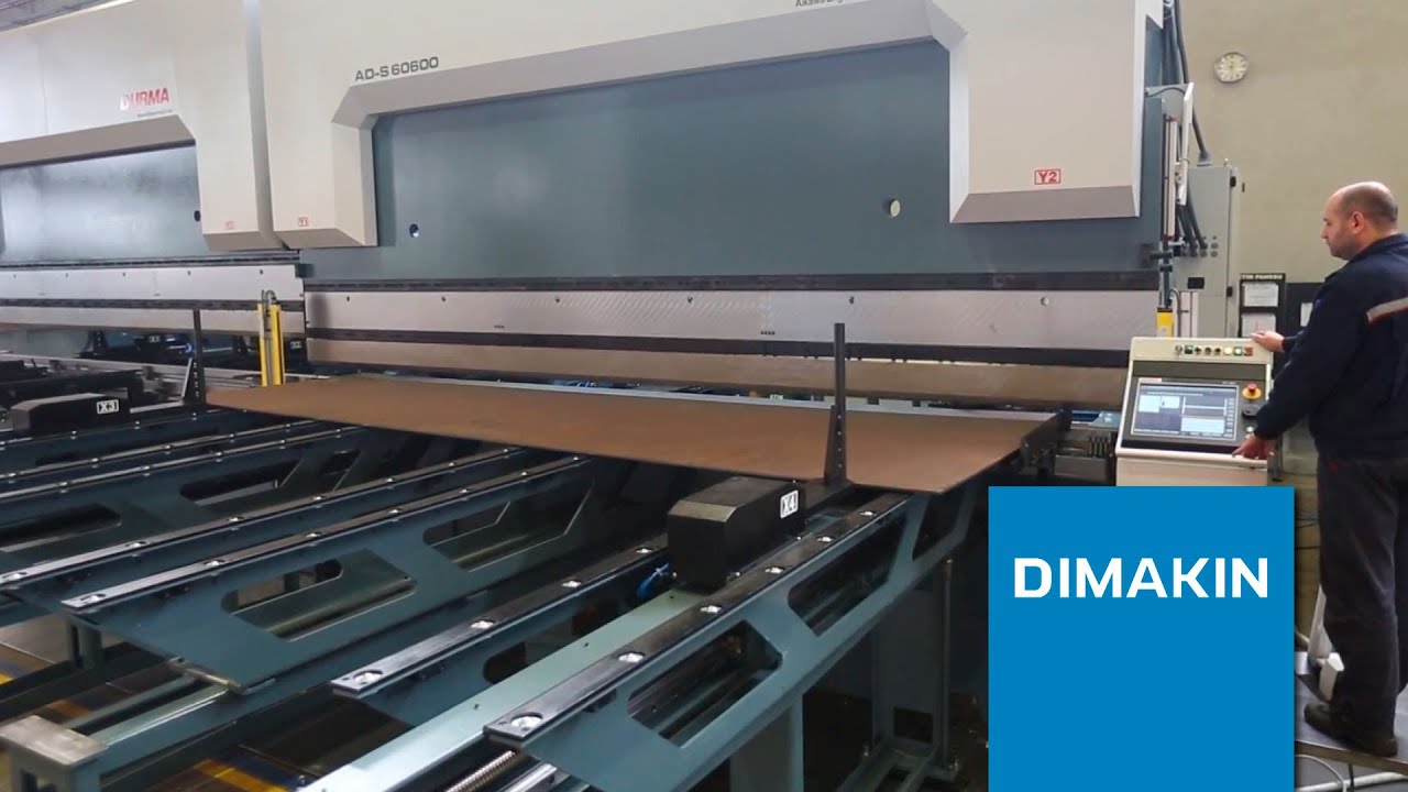 Quinadora CNC 12m x 1200T DIMAKIN