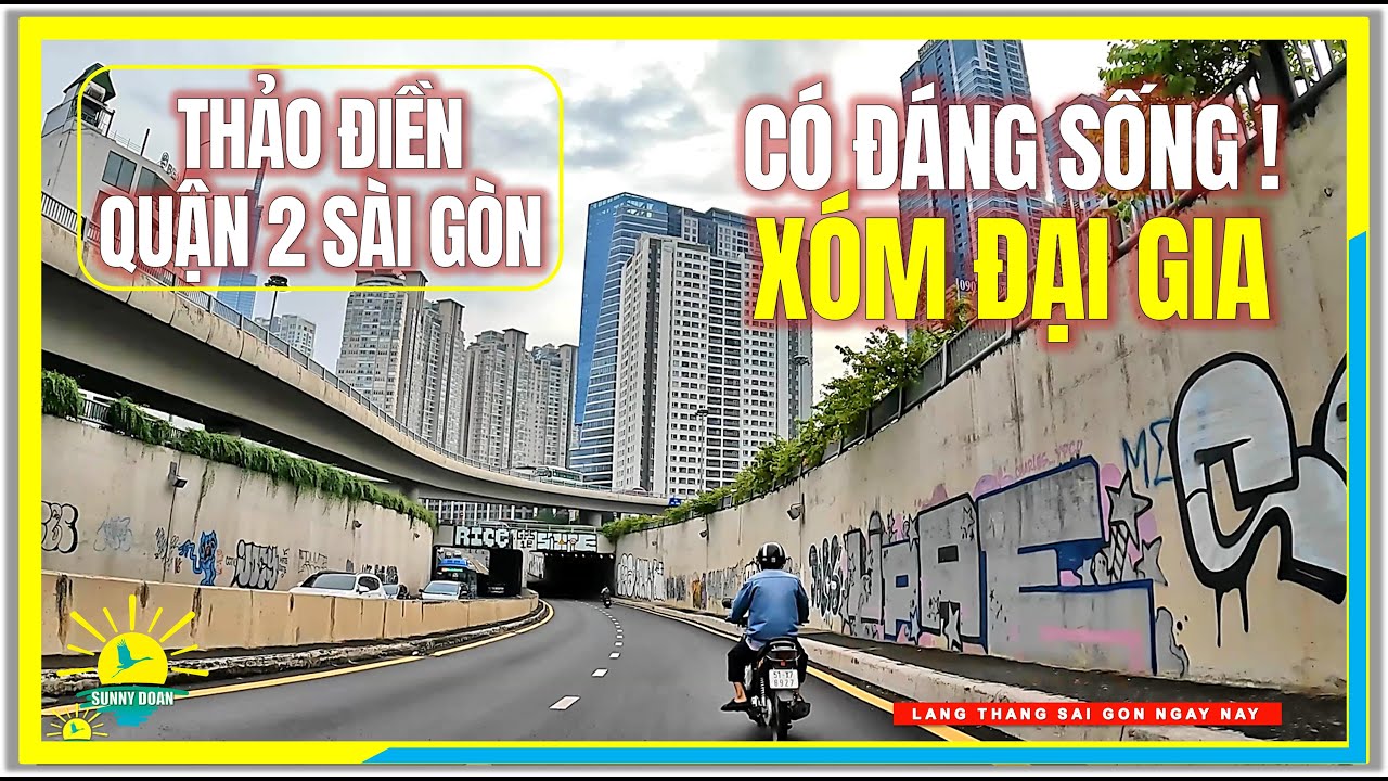 CÓ ĐÁNG SỐNG ! XÓM ĐẠI GIA THẢO ĐIỀN QUẬN 2 | Cuộc Sống Sài Gòn Ngày Nay