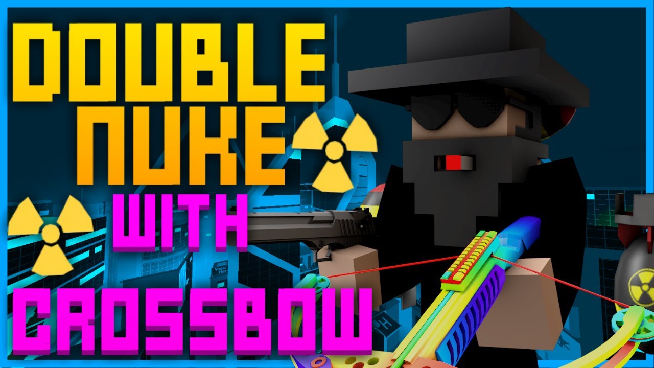 INSANE 57-2 Crossbow DOUBLE NUKE (Krunker.io)
