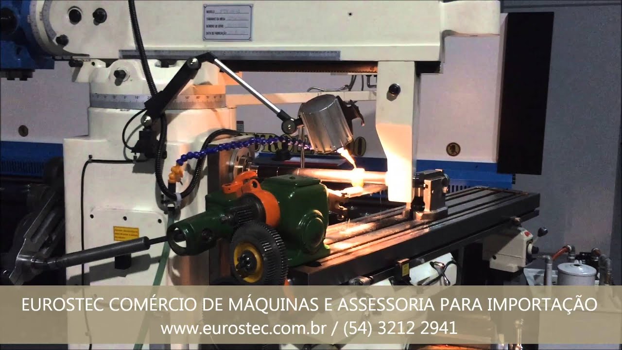 Fresadora Ferramenteira Combinada com Cabeçote Renania - EUROSTEC