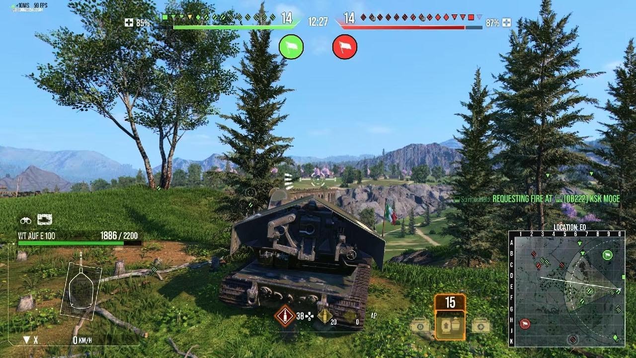 World of Tanks_Console . Mastery  WT Auf E100