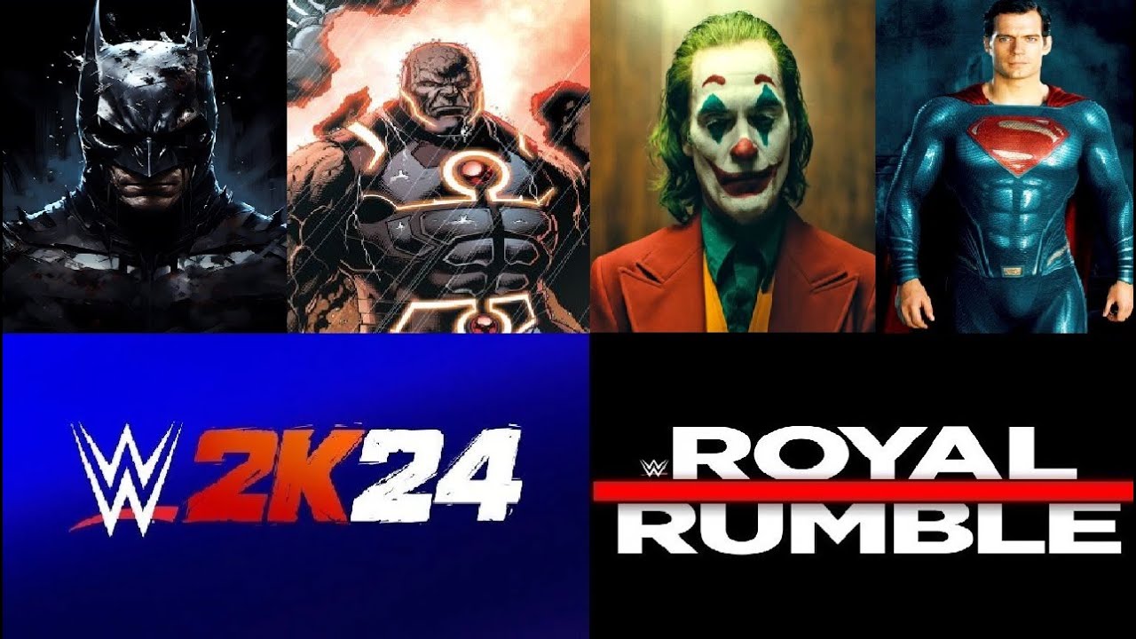 WWE 2K24 Created Superstar DC Comics Royal Rumble