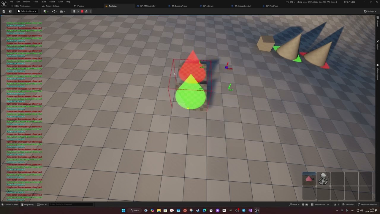 Обзор плагина Building System для Unreal Engine 5
