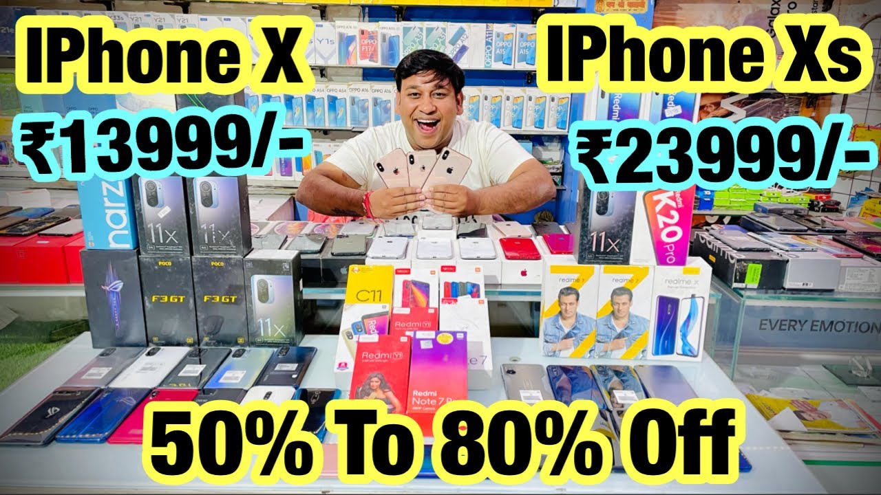 Jain Communication Iphone X Deal Only 13999🔥 IPhone Xs Only 23999/- 80% Off On Open box phones!