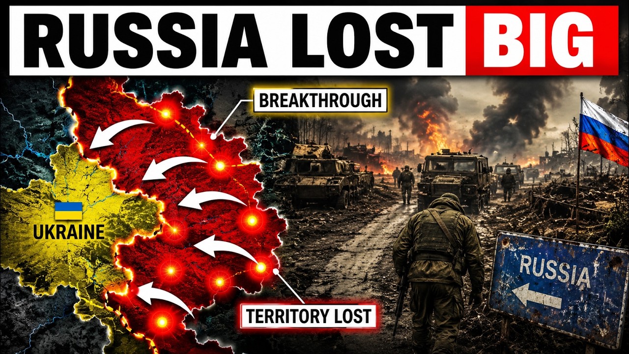 Ukraine's Stunning Breakthrough: Massive Russian Territory Lost