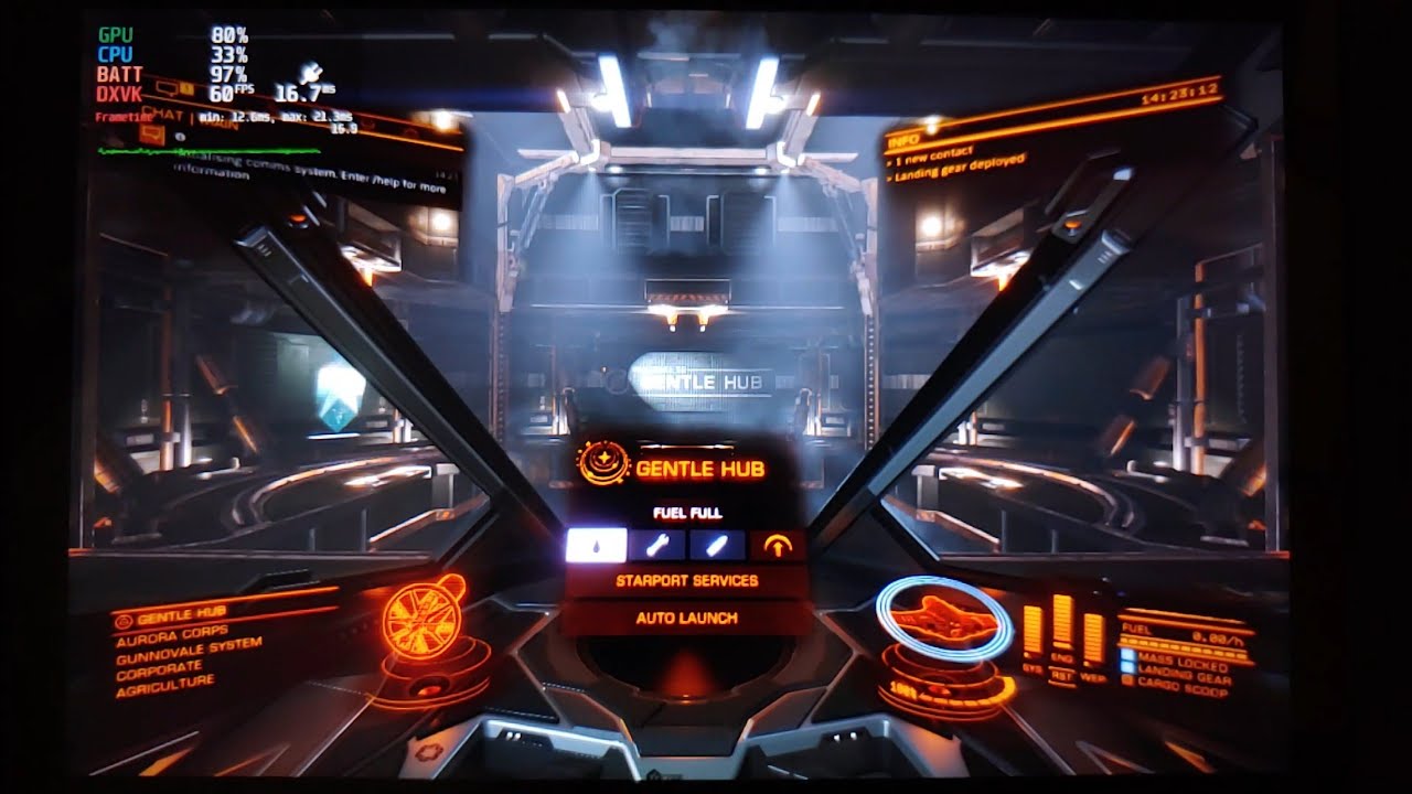[STEAM DECK] Elite Dangerous - Gameplay (SteamOS Unsupported)