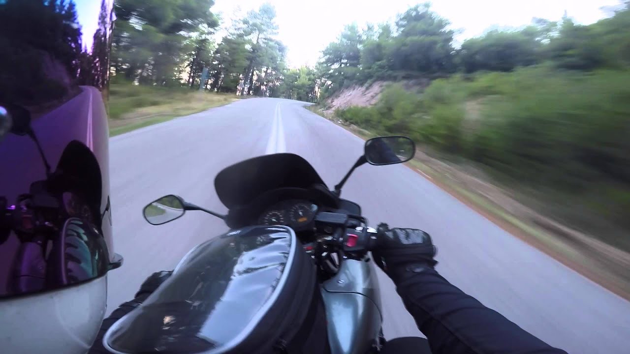 Honda CBF 600 at Evoia