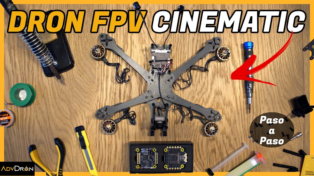 🔶Dron FPV CINEMATIC BARATO 5