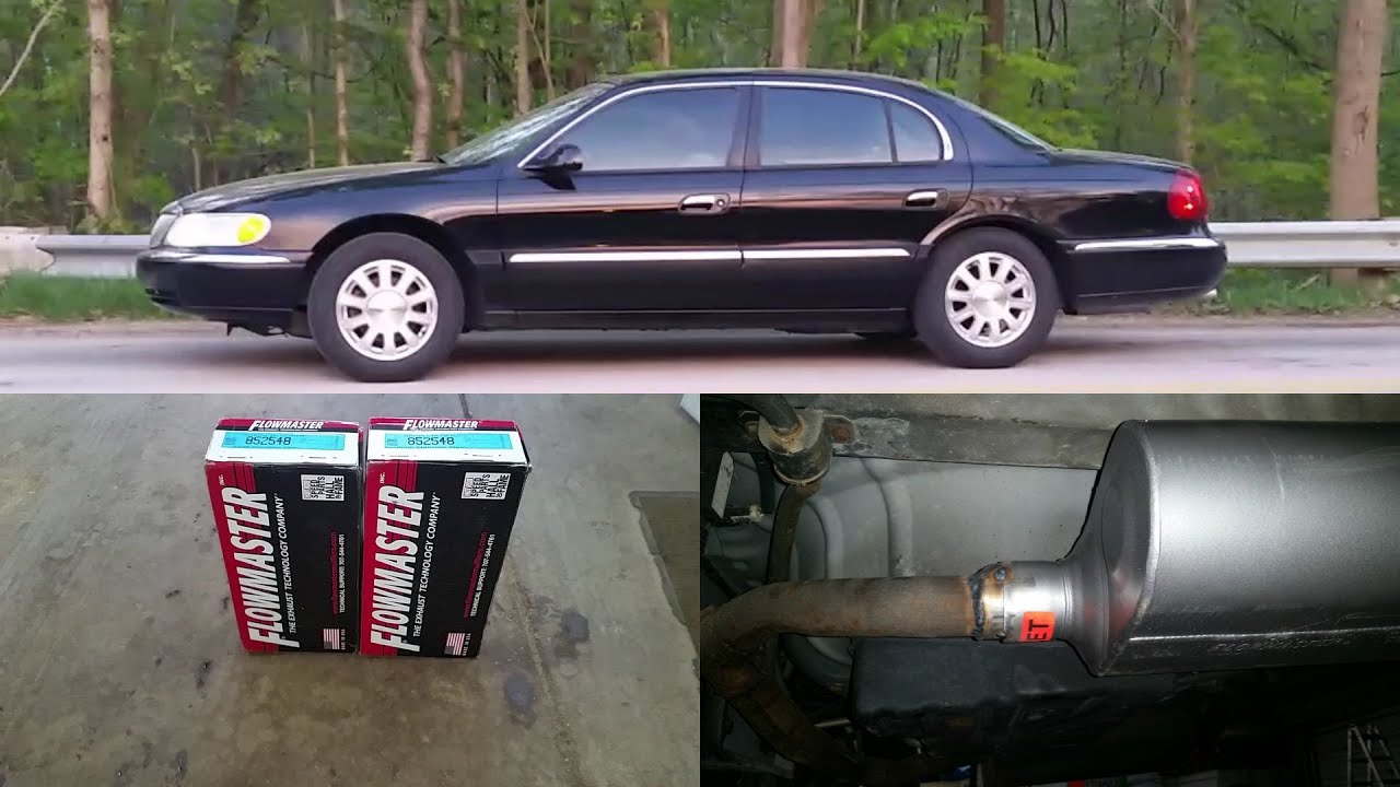 Flowmaster Super 40s & Cat Delete on a Lincoln Continental