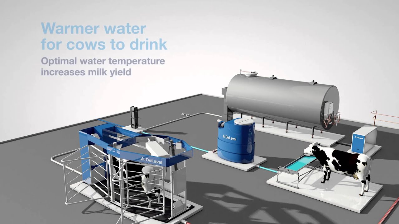 Automated cooling processes for DeLaval VMS milking robot