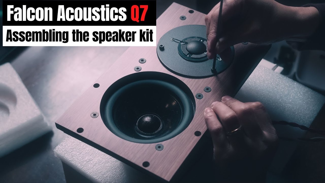 【組立〜音出し】BBC LS3/5a 譲りの英国サウンドを目指して!!　Falcon Acoustics “Q7” スピーカーキット #2