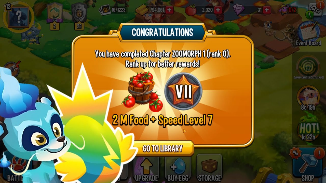 How to get 2M food! - Monster legends (episode 5)