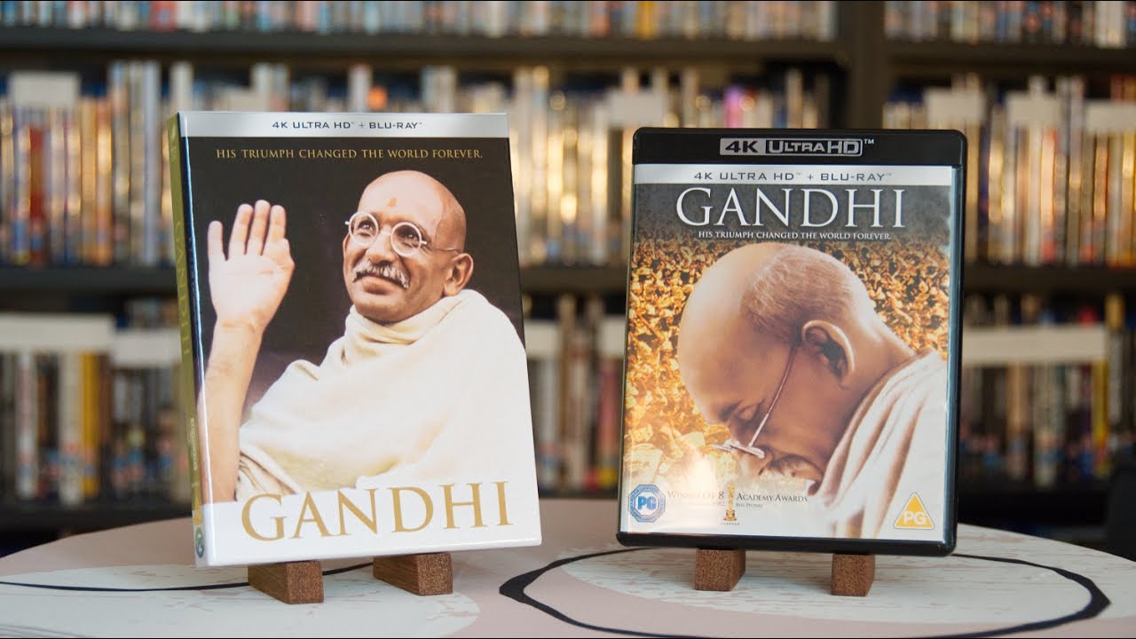 Gandhi Limited Edition Amazon Exclusive UHD 4K Unboxing
