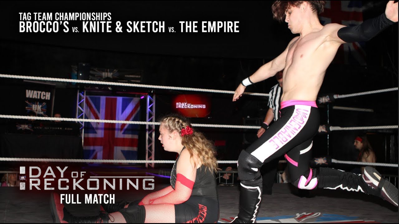 FULL MATCH - Red & Ruby Brocco vs. The Empire vs. Evan Knite & Sketch: Day Of Reckoning 29-06-24
