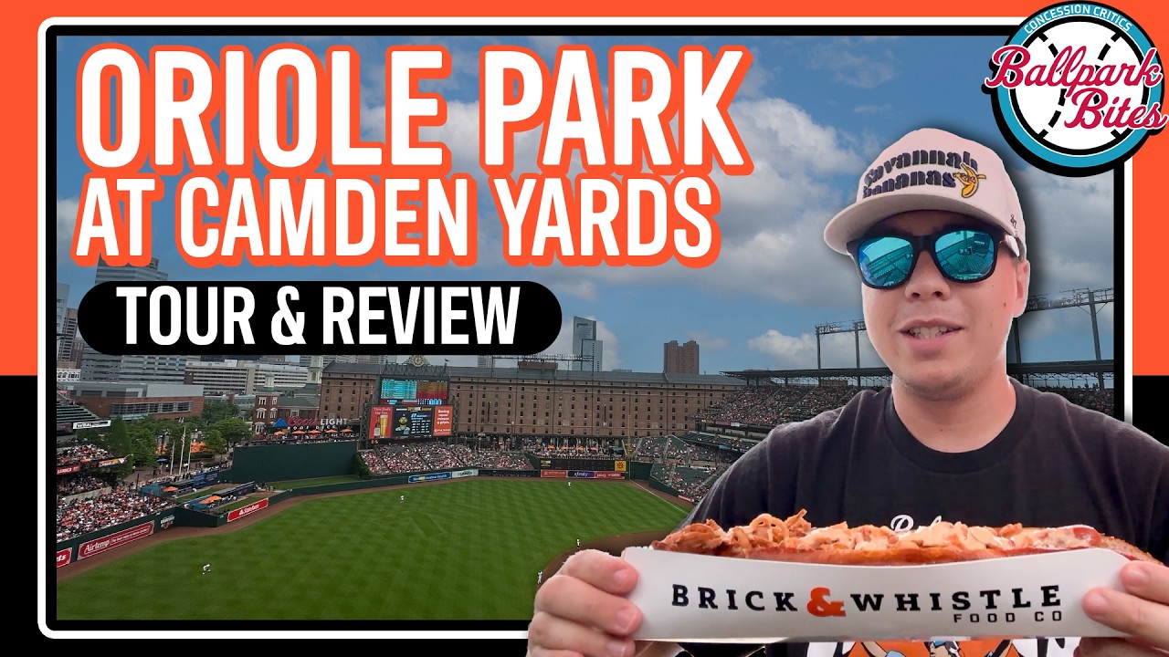BALTIMORE ORIOLES at Oriole Park at Camden Yards | Stadium Tour & Review