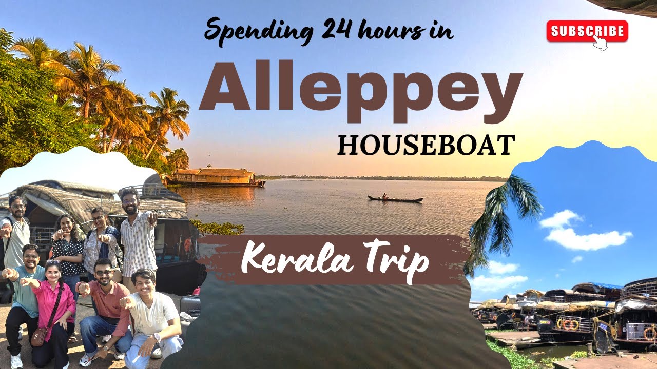  Why Everyone is Visiting Alleppey Backwaters 🚤 | Kerala Travel Vlog  #alleppey #kerala #travel 