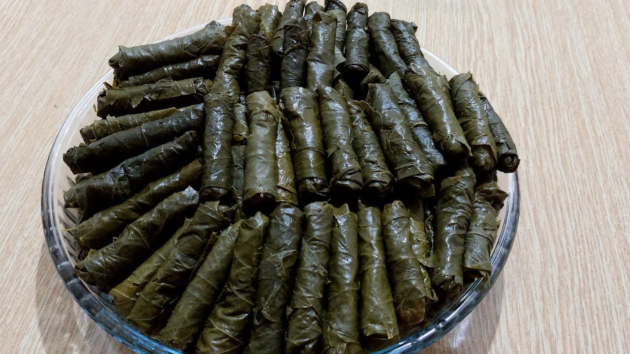 Zeytin yağlı  yaprak sarması tarifi kavanozu aç ye konservesi yapımı ekşili lezzet bombası 😋👌