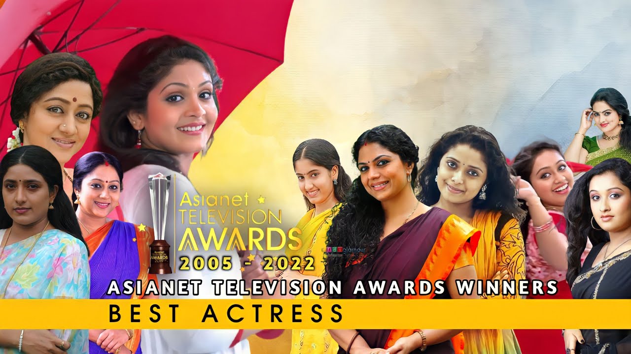 Asianet Television Awards || Best Actress Winners || 2005 - 2019 || Complete List