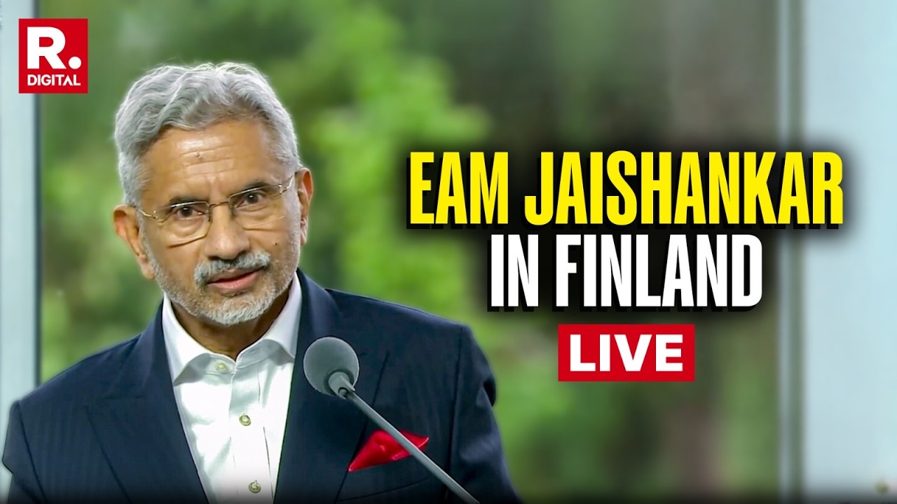 LIVE: EAM Jaishankar At Kultaranta Talks: &lsquo;Indians Have Never Done Anything To Endanger Europe&rsquo;