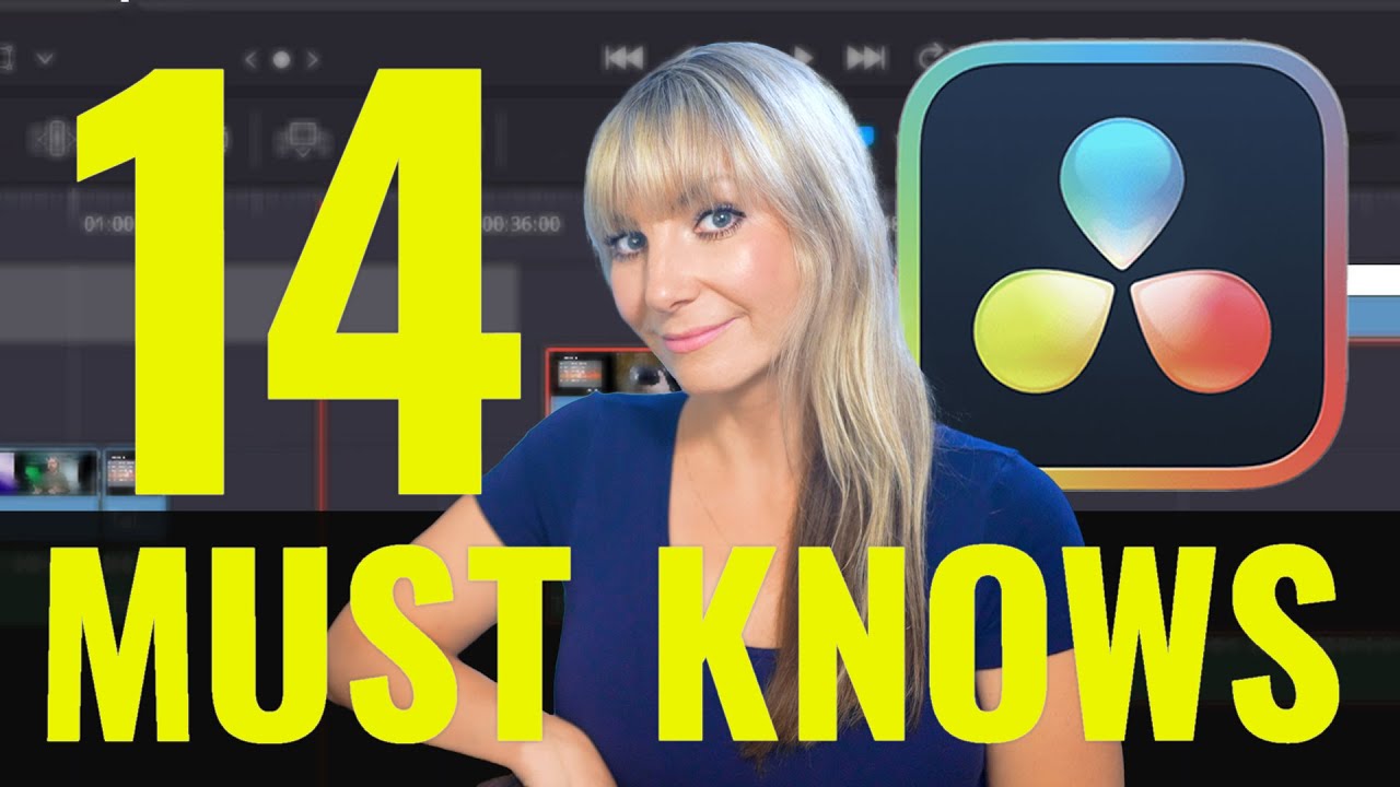14 DaVinci Resolve Tips You MUST KNOW! Beginner to Pro!