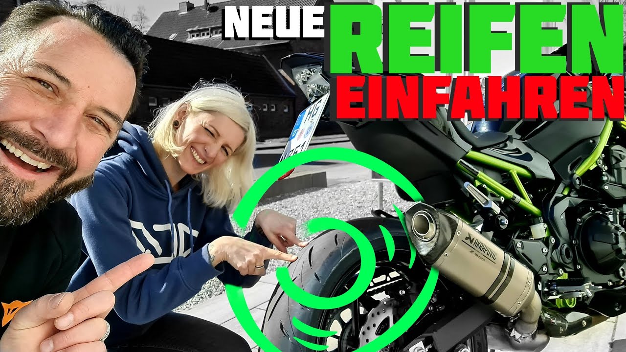 Neuen Reifen einfahren // Kawasaki Z900
