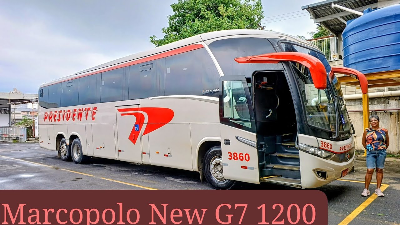VIAÇÃO PRESIDENTE - 3860 Marcopolo Paradiso New G7 1200 0-500 RSD Ano 2019/2020