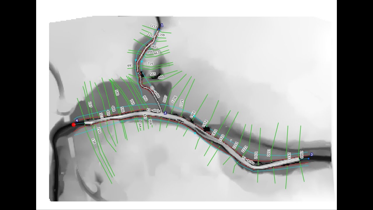 MODELAMIENTO HIDRAULICO DE RIOS CON RIVERGIS - HEC RAS.