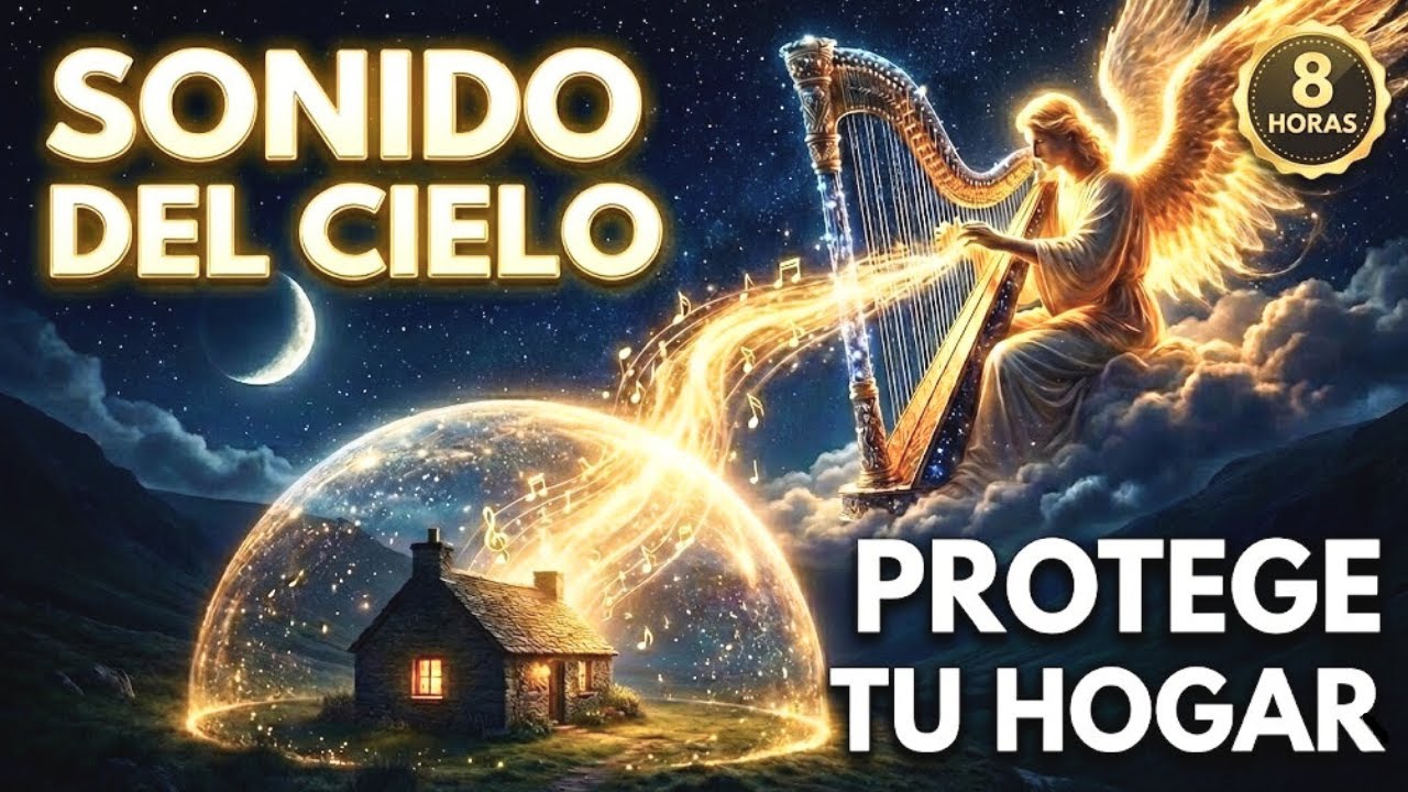 EL SONIDO ORIGINAL DEL CIELO: Música Hebrea que Sana y Protege Tu Hogar (8 Horas de Ángeles)