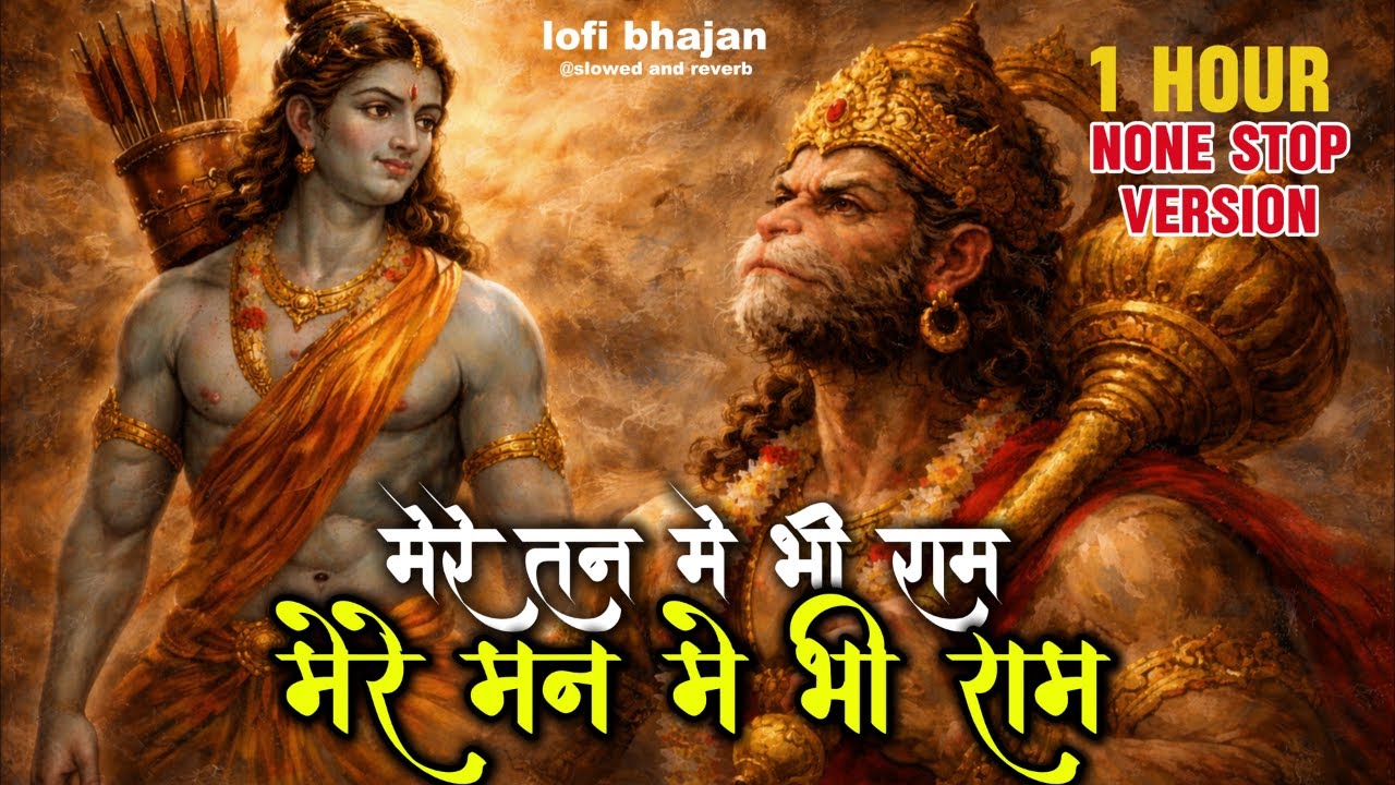 1 Hour Nonstop मेरे तन में भी राम मेरे मन में भी राम |lofi Slowed & Reverb | Powerful Ram Bhajan