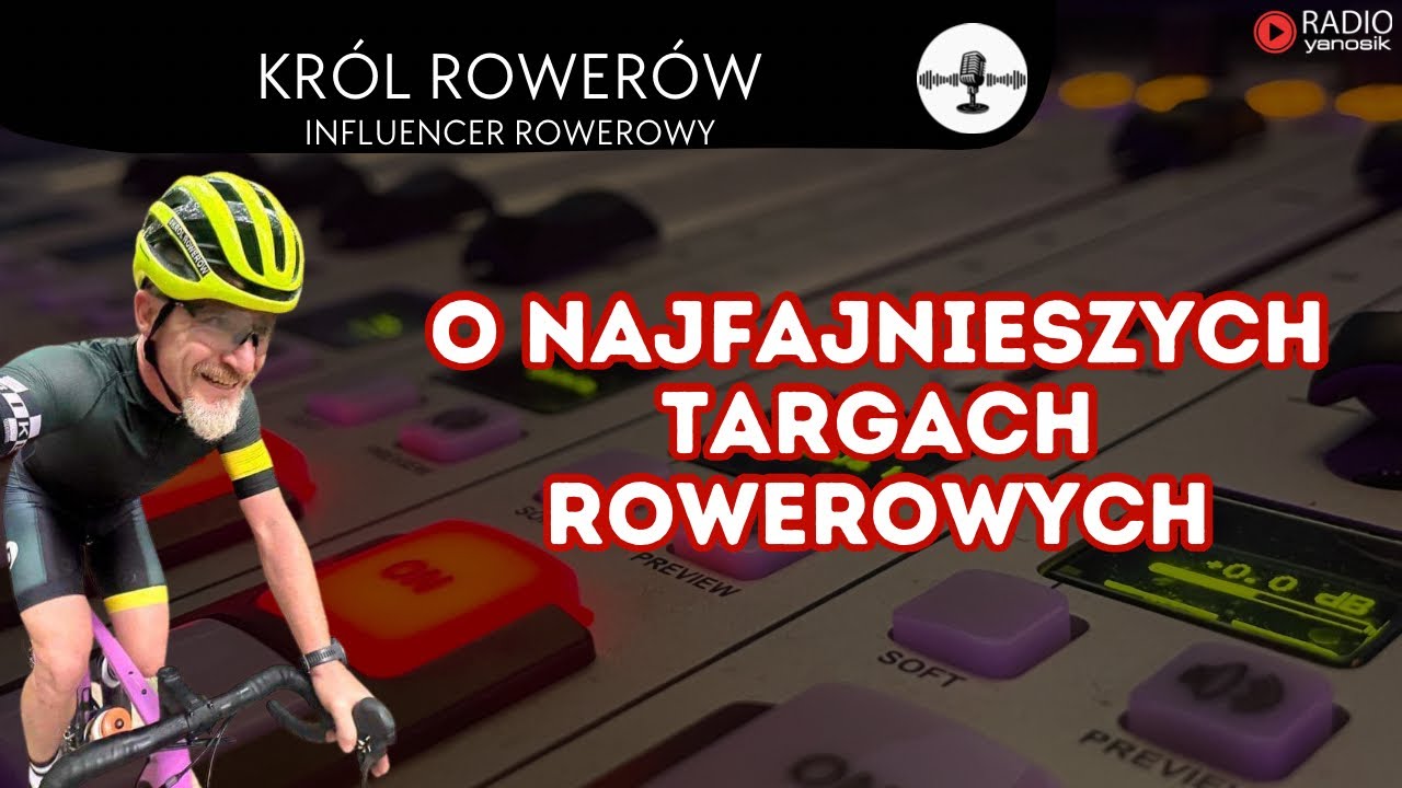 Influencer rowerowy &bdquo;Kr&oacute;l Rower&oacute;w&rdquo; - wywiad w Radiu Yanosik - NA ROWERZE
