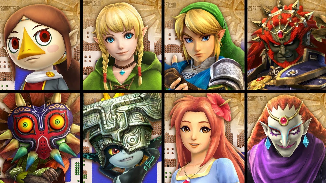 Hyrule Warriors (Switch) - All Characters