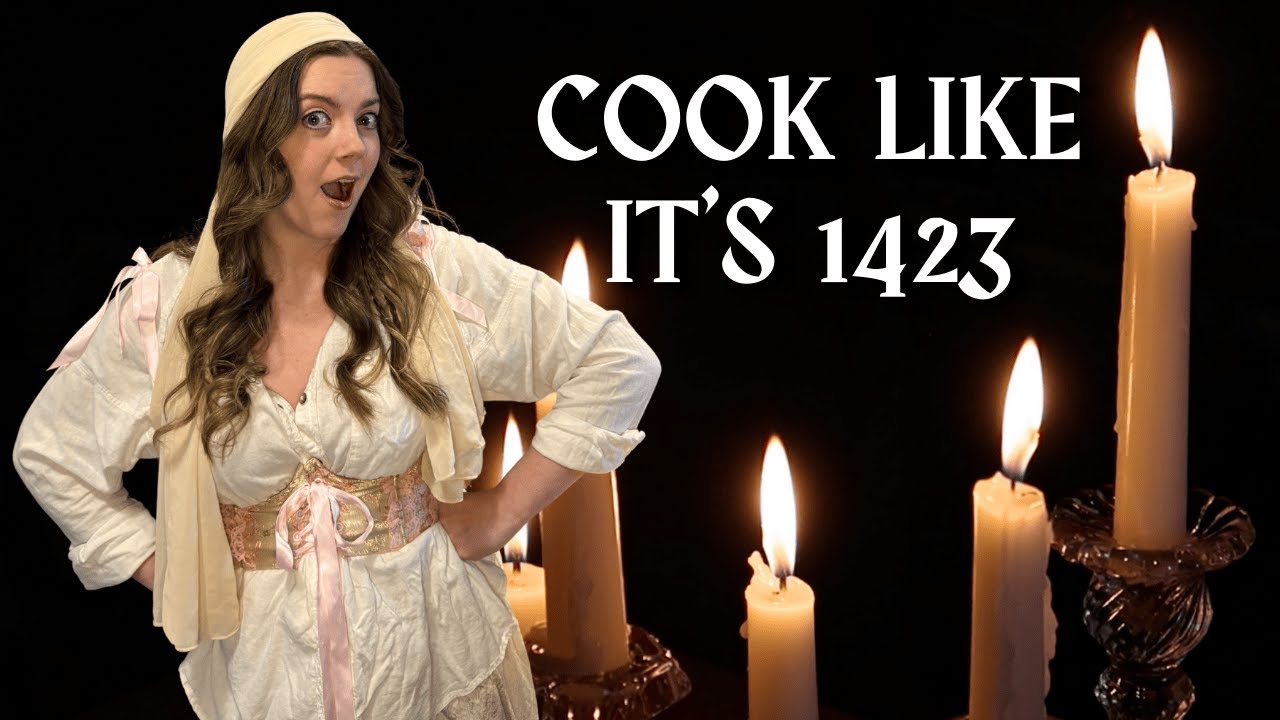 I Cooked Like It Was 1423 | A Medieval Feast at Home