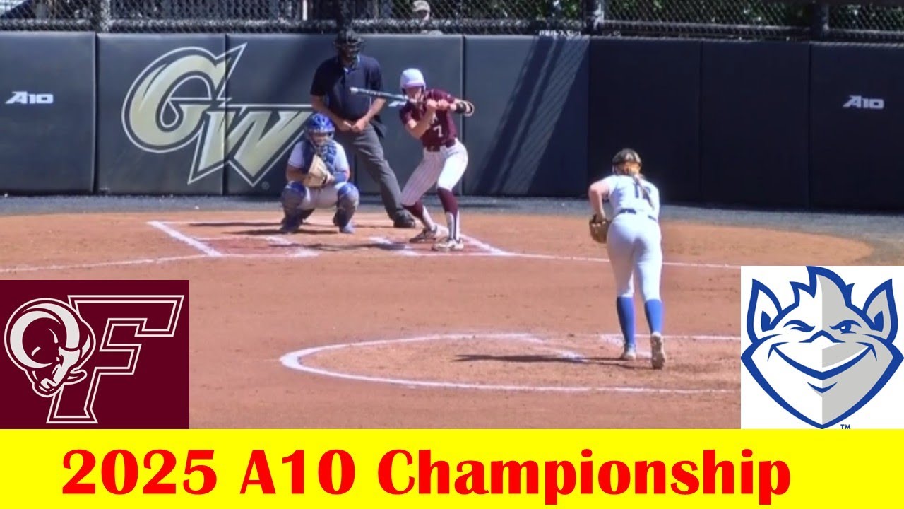 Fordham vs Saint Louis Softball Game Highlights, 2025 A10 Championship