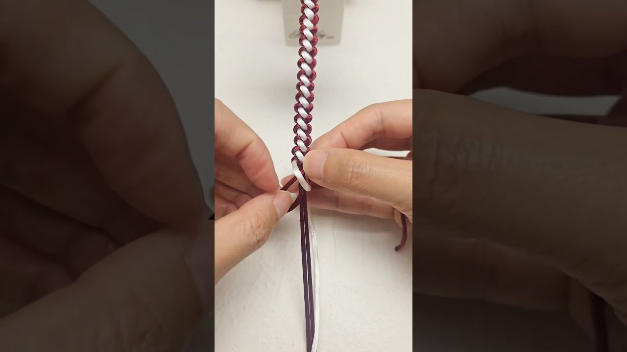 How to Tie the Knot | Easy Macrame & Bracelet Tutorial  #shortstutorial #diy #macrame #knotting
